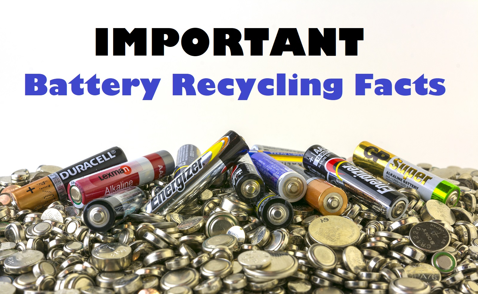Recycle batteries. Types of Batteries Wallpapers.